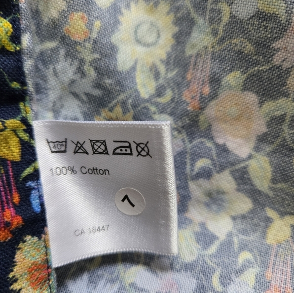 STENSTRÖMS Floral Fitted Men's Dress Shirt. 17.5/44 - Picture 9 of 13